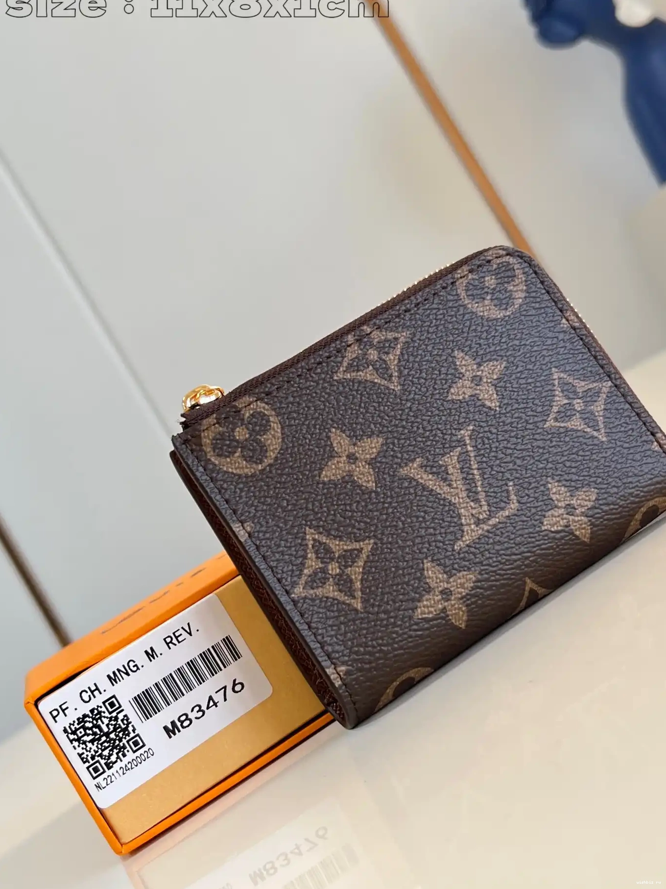 WIS Noa Compact Louis Vuitton Wallet-11*8.5*1.5CM 0704